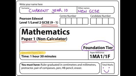 Gcse Maths Past Papers Edexcel Maths Made Easy
