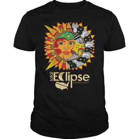 Solar Eclipse Totality Eclipse America Buy Personalised T Shirt