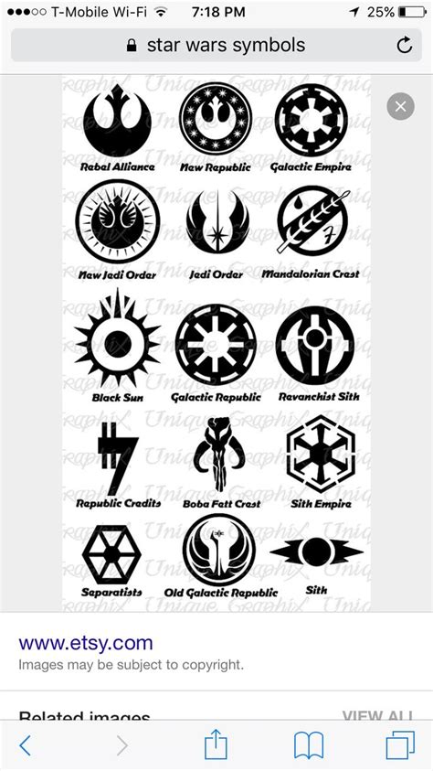 Pin By Jo Hopkins On Star Wars Star Wars Symbols Galactic Republic