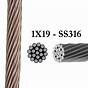 Stainless Steel 1/4 Cable