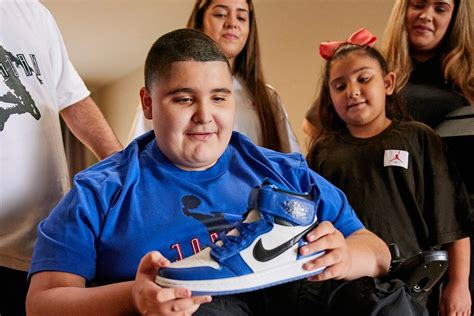 Make A Wish And Nike Air Jordan 1 Flyease Pe For Jordan Carranza