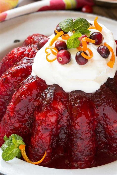 It had to be delicious, and it had to be sufficiently once upon a time, you could make an entire thanksgiving dinner out of jello molds. Cranberry Jello Salad - Dinner at the Zoo