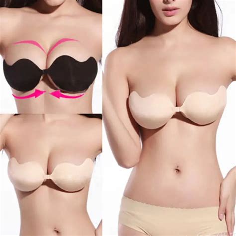 Buy Sexy Womens Push Up Self Adhesive Silicone Bust