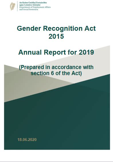 Legislation On Gender Self Identification