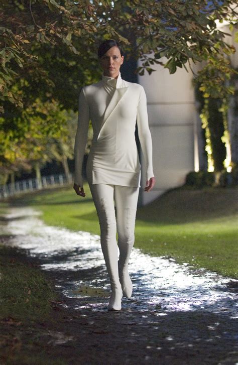 Aeon Flux White Outfit Aeon Flux Charlize Theron Futuristic Fashion
