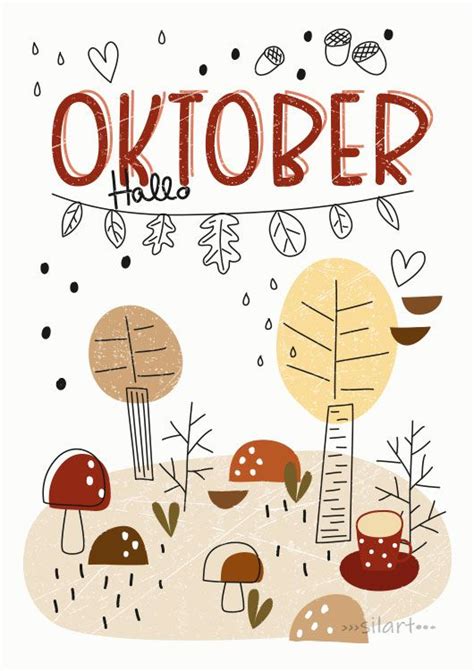 Happy Draw Hallo Oktober Kalender Selber Basteln Hallo Oktober