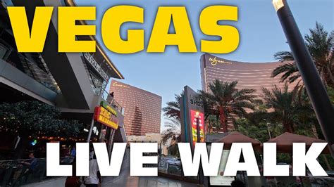 Las Vegas Livestream Walking The Strip On Saturday Youtube
