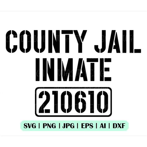 County Jail Inmate Svg County Jail Inmate Png County Jail Inspire