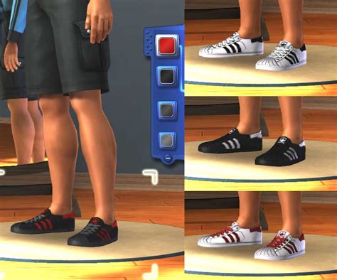 Lütfen Yapma Gelişmek Şimşek Sims 4 Male Adidas Superstar Enerji Uçak