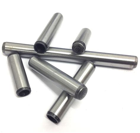 6mm 10mm Extractable Dowel Pins Hardened And Ground Dowels Pin Din