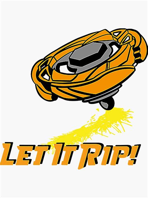 Let Is Rip Beyblade Shirt Sticker For Sale By Louisvuitton835 Redbubble