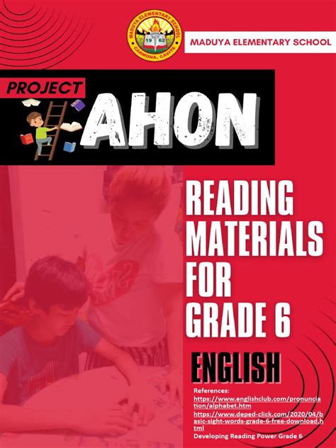 Project Ahon Reading Materials Grade 6 English Pdf Meteoroid