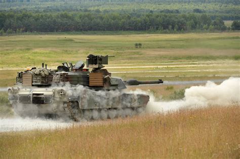 M1a2 Tank Gunnery At Grafenwoehr During Combined Resolve Ii 4130 X