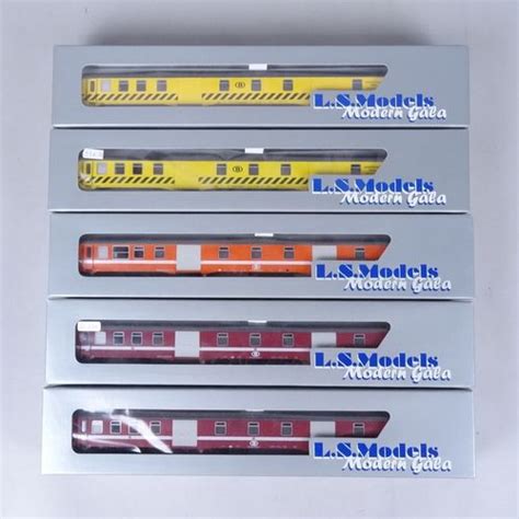 Jouet Train Ls Models Exclusive Made By Modern Gala Ho Dc Sncb Fourgon