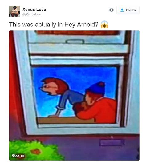 Hey Arnold Creator Denies Cartoon Had Saucy Sex Scene Hidden In It
