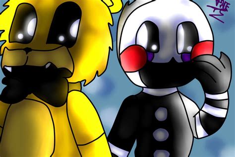 Cute Golden Freddy Y Puppet Fnaf Teaser By Toychica14 On