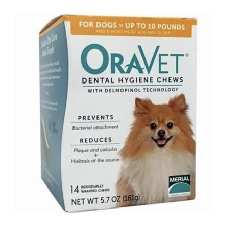 Oravet Dental Hygiene Chews For Dogs