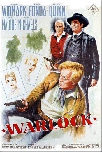Classic English Movies Warlock Released In 1959 Starring Henry