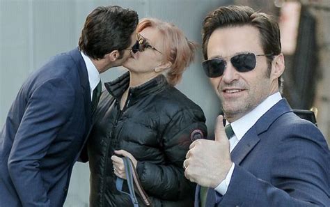 Hugh Jackman Kissing Wife Deborra Lee Furness After Cancer Battle