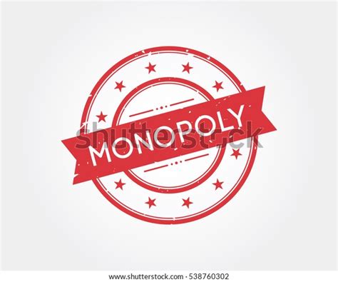 Monopoly Stamp Sign Stock Vector Royalty Free 538760302