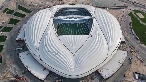 Inauguró El Impresionante Estadio Al Wakrah De Cara Al Mundial Qatar
