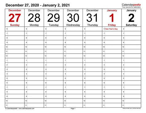 Excel 12 Month Calendar 2021 2021 Calendar Blank Printable Calendar