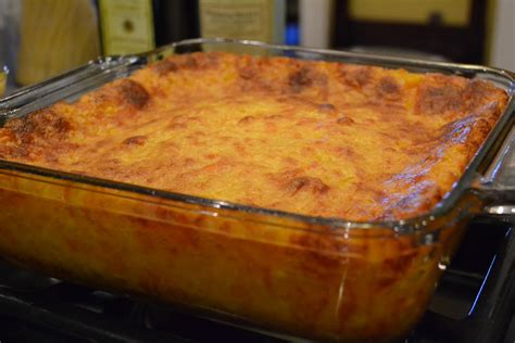 This is a pudding, not a souffle. Southern Accents: Corn Casserole