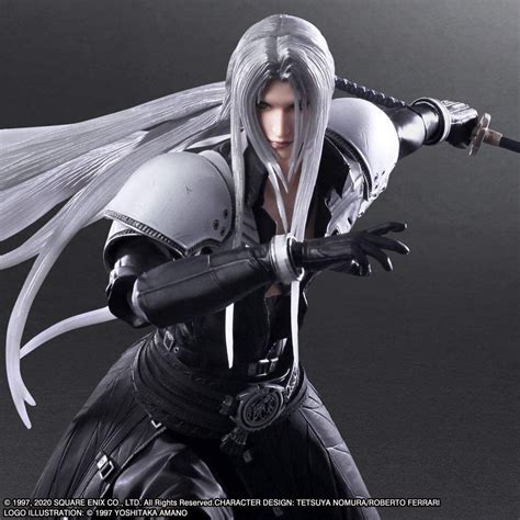 Sephiroth is the main antagonist of final fantasy vii and final fantasy vii remake and one of the major antagonists in its extended universe. Play Arts Kai Final Fantasy VII Remake - Sephiroth - The ...