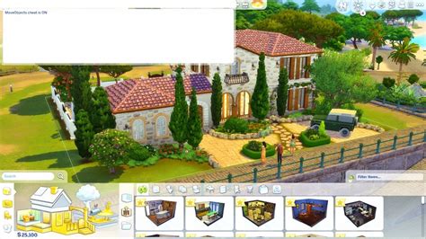 Complete List Of All Sims 4 Build Cheats Free Build Move Objects