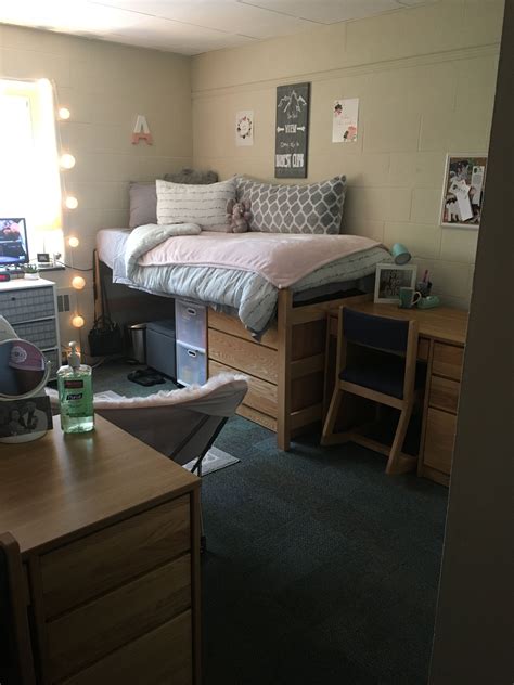 Hood College Twin Freshman Dorm College Bedroom Decor College Dorm