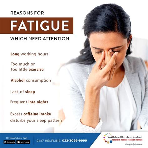 Reasons For Fatigue