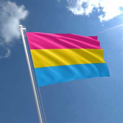 Pansexual Flag Pansexuality Flag For Sale The Flag Shop