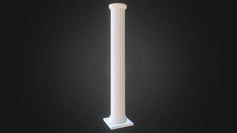 Clasic Column 3d Model By N647 4959173 Sketchfab