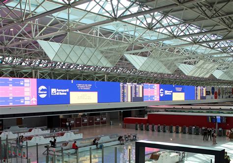 Rome Fiumicino Reopens Check In Area In Terminal 1 Airport World