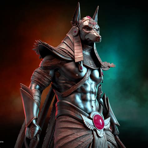 3d Printable Anubis Full April 2023 Release By Ritual Design
