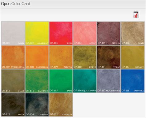 13 Best Water Based Concrete Stain Color Charts Images On Pinterest