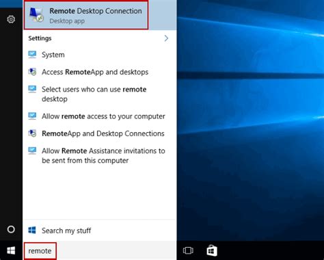 5 Ways To Open Remote Desktop Connection In Windows 10