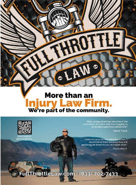 Full Throttle Law More Than An Injury Law Firm Were Part Of The