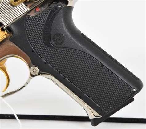 Smith And Wesson Model 915 9mm Semi Auto Pistol Gold Live And Online