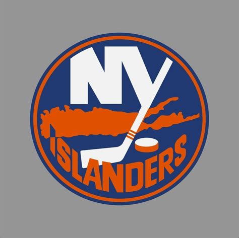 An advertising executive, john alogna, created the original version of the islanders logo with the ny. New York Islanders NHL Team Logo Vinyl Decal Sticker Car Window Wall Cornhole | eBay