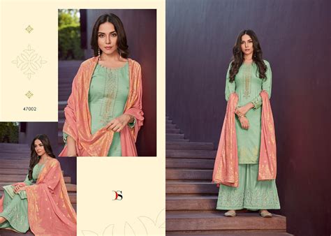 Deepsy Suits Raas Foil Printed Embroidered Pure Jam Silk Cotton Dress Material Collection At
