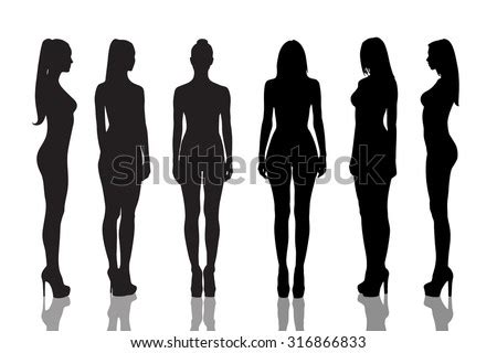 Silhouette Woman Stock Photos Images Pictures Shutterstock