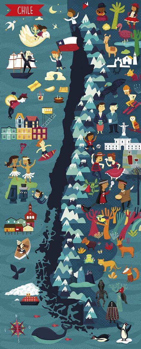 23 Ideas De Chile Chile Para Niños Mapa Chile Mapa Turístico