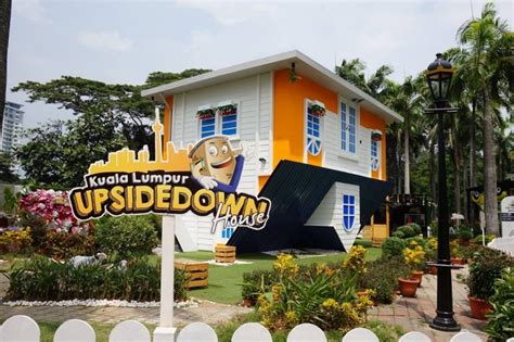 This eerie tourist attraction is labeled as top secret. KL Upside Down House - Goticket.my