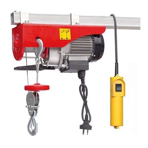 Fulcrum Kg Mini Lifting Electric Wire Rope Hoist Pa Amazon