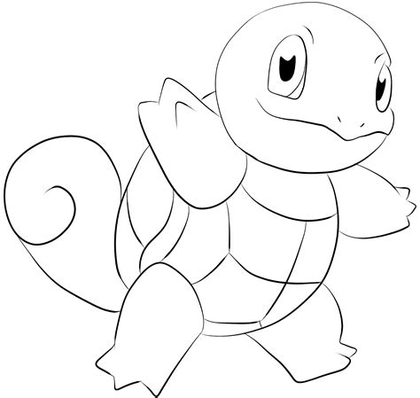 New Squirtle Coloring Pages Download Free Pokemon Coloring Pages