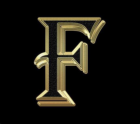 F With Crown Logo Logoxg