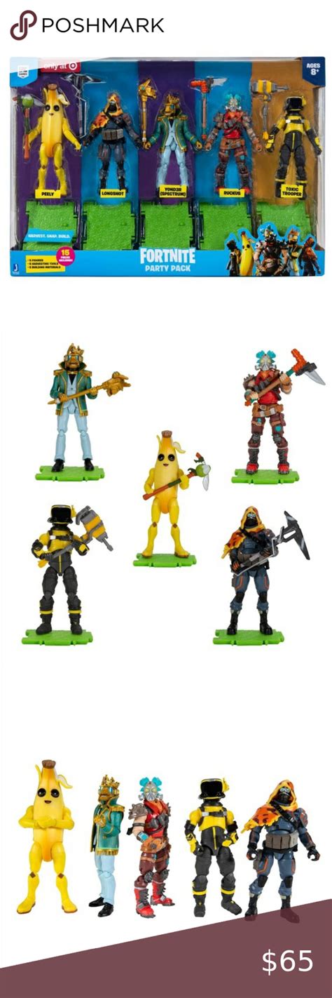 Fortnite 5 Pack Collectors Set Exclusive Release Fortnite The