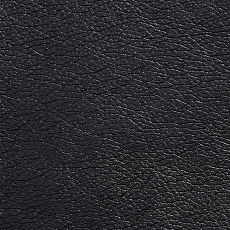 G429 Black Breathable Leather Look And Feel Upholstery By The Yard