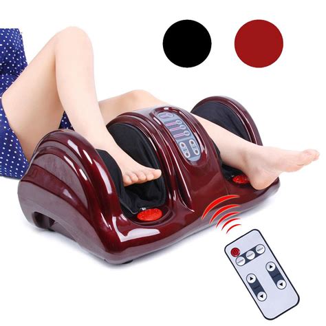 Electric Foot Massager Shiatsu Kneading Rolling Machine Calf Leg Pain
